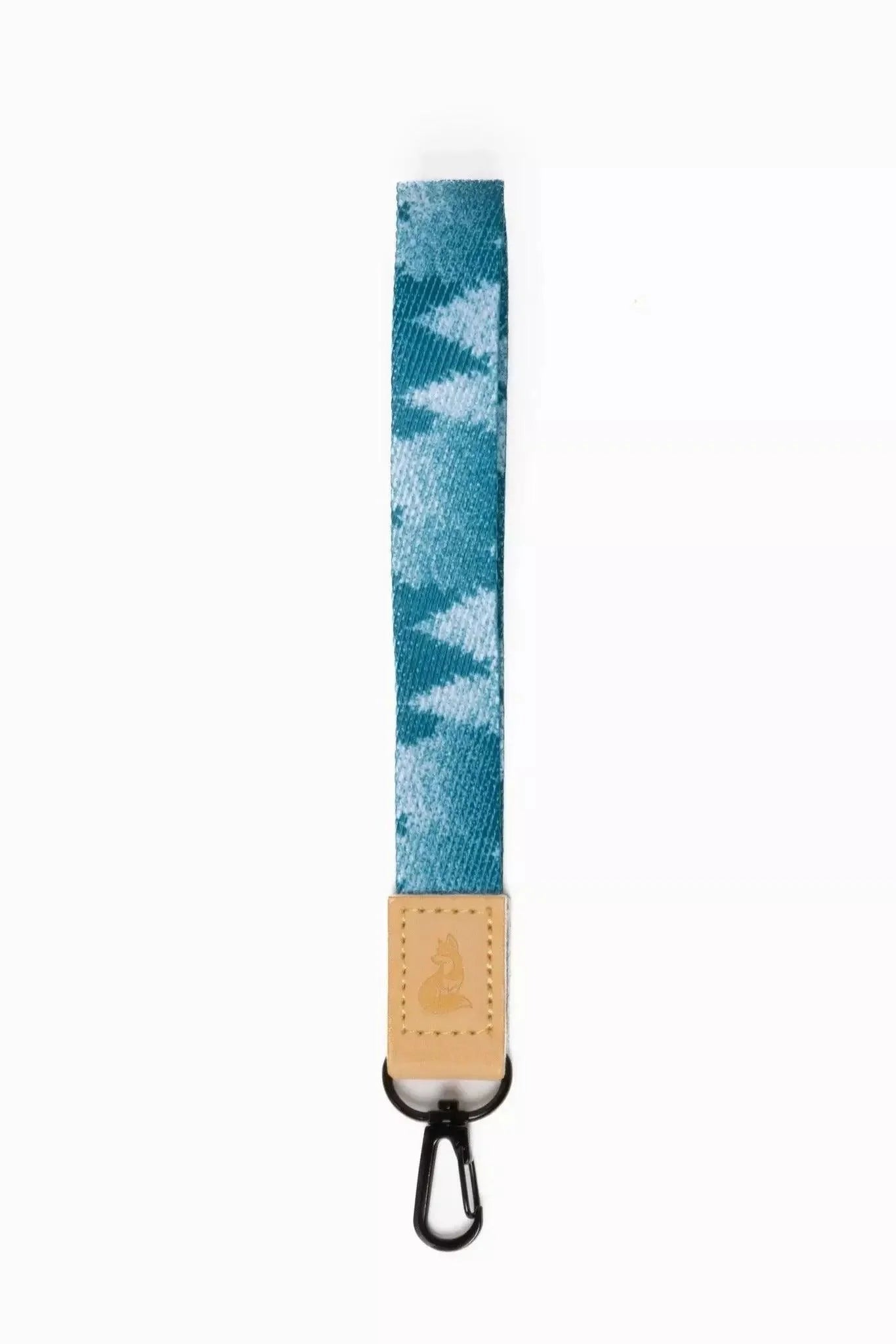 Siberian Spruce Wristlet Keychain - Handcrafted in USA with Premium Vegan Leather