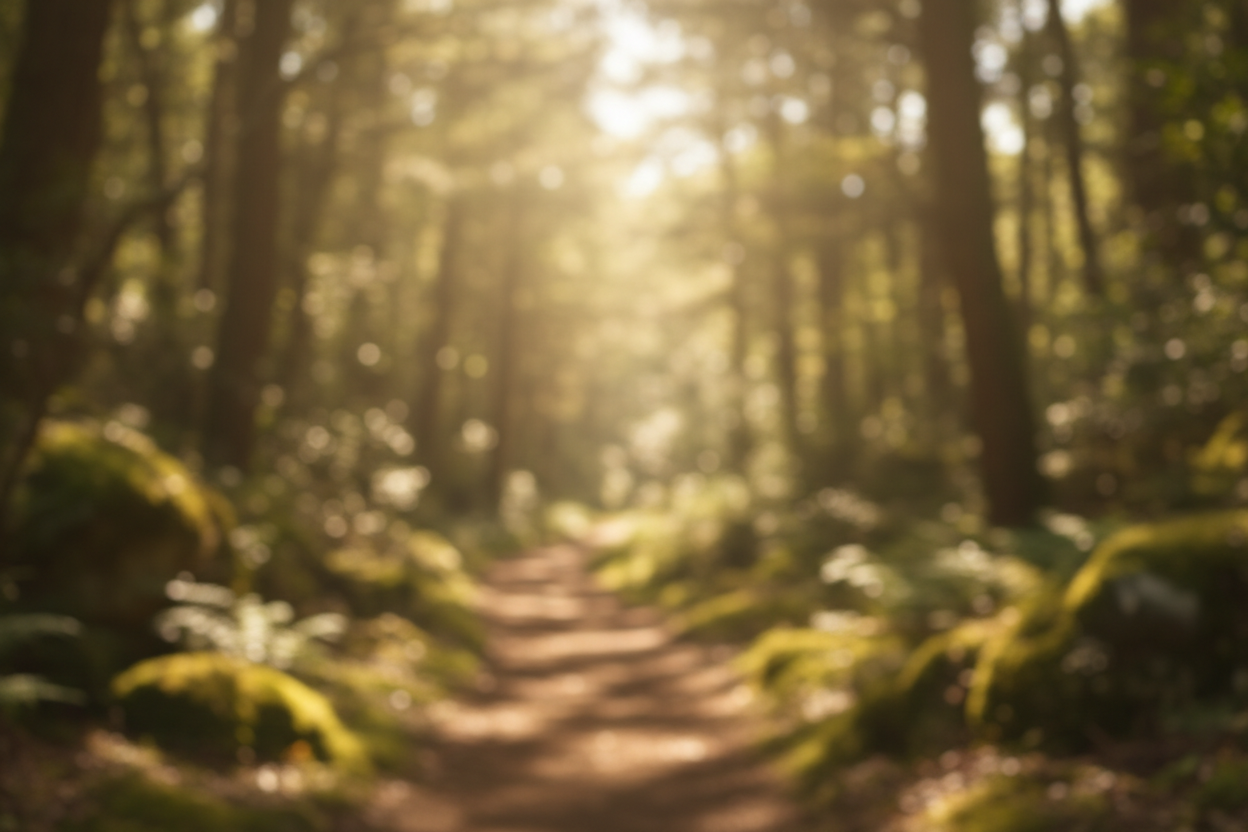 Forest trail background